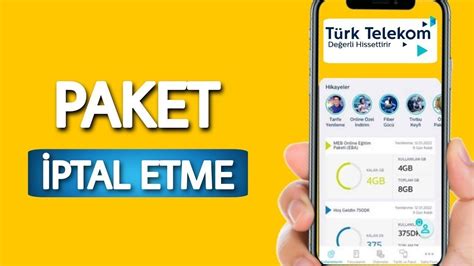 Türk telekom mesaj iptal